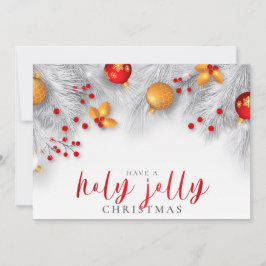 Tarjeta Festiva Navidades de Have Holly Jolly