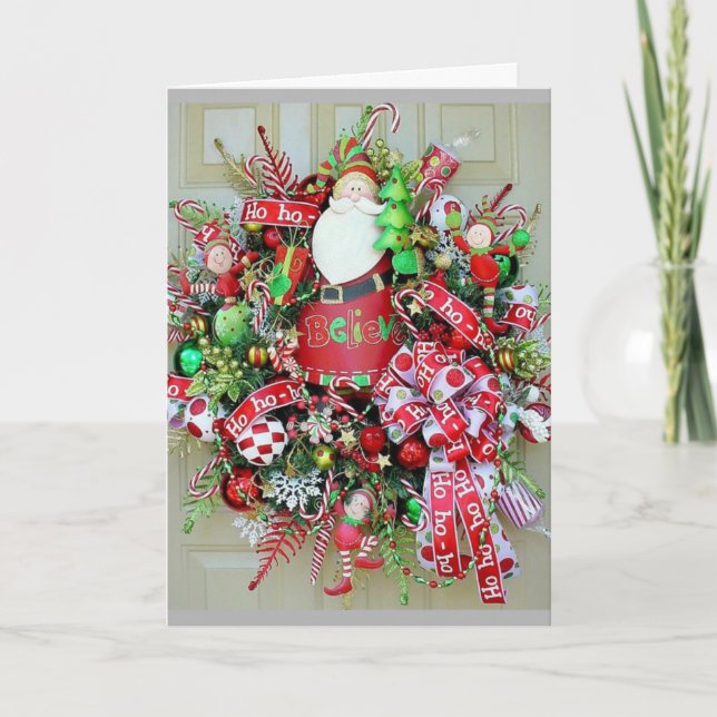 Tarjeta Festiva Navidades de HoHo (Anverso)