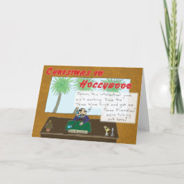 Tarjeta Festiva Navidades de Hollywood