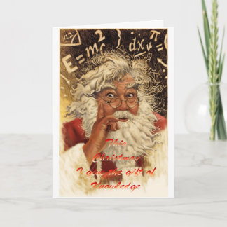 Tarjeta Festiva Navidades de hongos