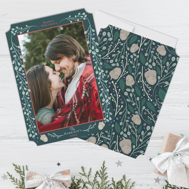 Tarjeta Festiva Navidades de Hunter Green 2024 (Subido por el creador)