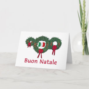 Tarjeta Festiva Navidades de Italia 2