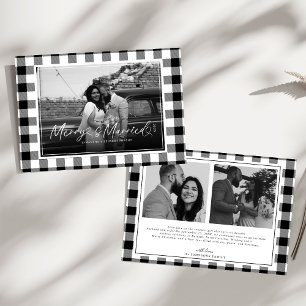 Tarjeta Festiva Navidades de juguetes modernos y casados recién ca
