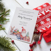 Navidades de la cuenca de santa y reno