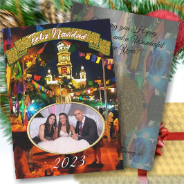 Tarjeta Festiva Navidades de la familia Nuestra Señora de Guadalup