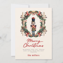 Tarjeta Festiva Navidades de la guerra contra los peyorazas