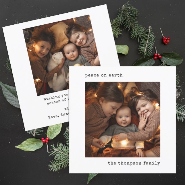 Tarjeta Festiva Navidades de la Paz en la Tierra de la máquina de  (Subido por el creador)