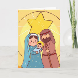 Tarjeta Festiva Navidades de la Virgen María Jesús