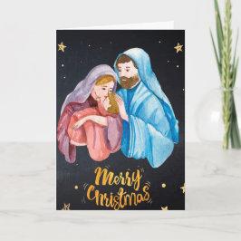 Tarjeta Festiva Navidades de la Virgen María Jesús