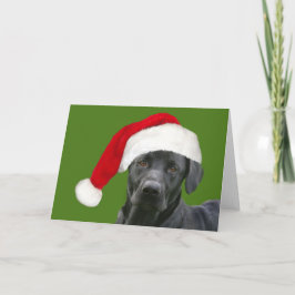 Tarjeta Festiva Navidades de laboratorio negros