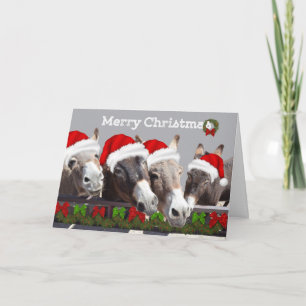 Tarjeta Festiva Navidades de larga trayectoria