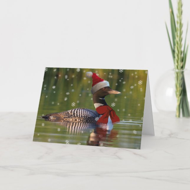 Tarjeta Festiva Navidades de Loonie (Anverso)