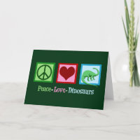 Navidades de los dinosaurios de Cute Peace Love