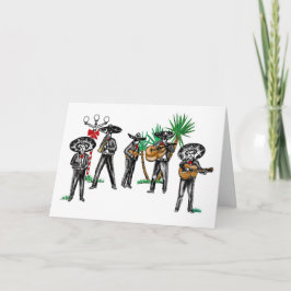 Tarjeta Festiva Navidades de Mariachi