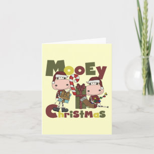 Tarjeta Festiva Navidades de Mooey