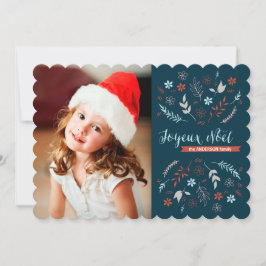 Tarjeta Festiva Navidades de Natural Noël