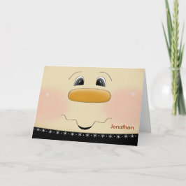 Tarjeta Festiva Navidades de nombres personalizados para niños con