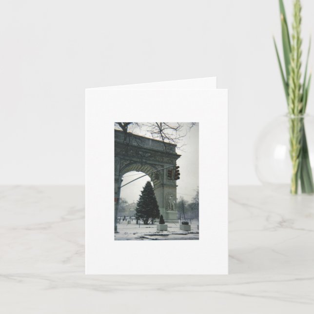 Tarjeta Festiva Navidades de Nueva York