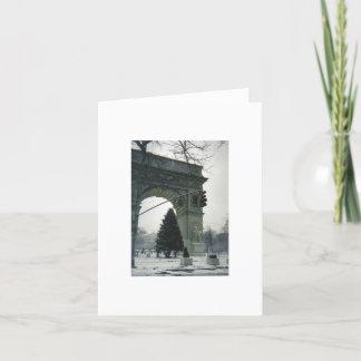 Tarjeta Festiva Navidades de Nueva York