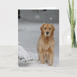 Tarjeta Festiva Navidades de oro