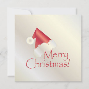 Tarjeta Festiva Navidades de oro blanco