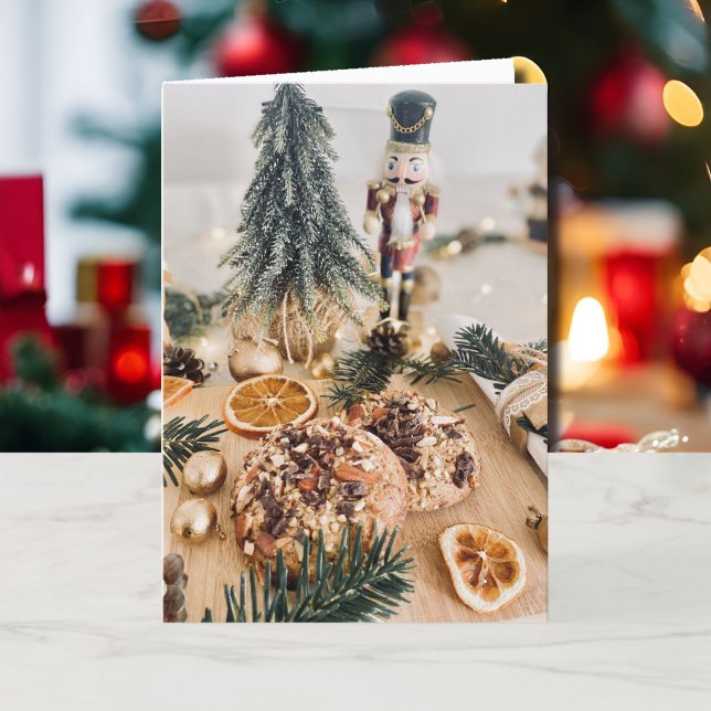 Tarjeta Festiva Navidades de país Personalización del texto Firma (Subido por el creador)