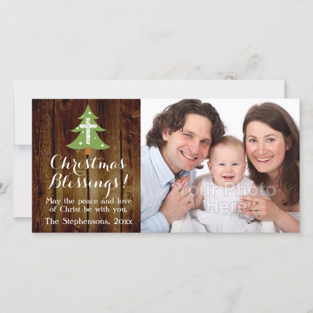 Tarjeta Festiva Navidades de países de origen cristiano cruzan el  (Anverso)