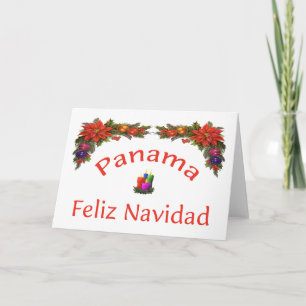 Tarjeta Festiva Navidades de Panamá 1