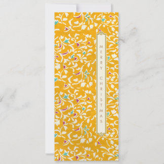 Tarjeta Festiva Navidades de patrones de origami en Japón