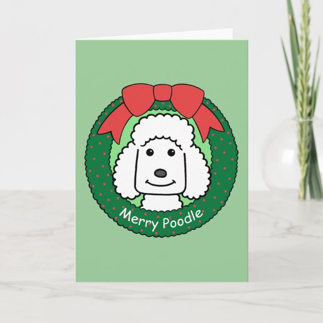 Tarjeta Festiva Navidades de podle (Anverso)