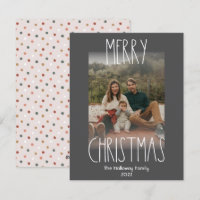 Navidades de Punto de Boho Negro Polka Foto Vertic