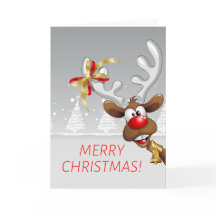 Navidades de renos divertidos