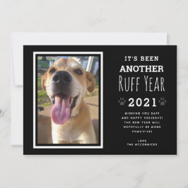 Tarjeta Festiva Navidades de Ruff Year 2021