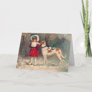 Tarjeta Festiva Navidades de Rusia