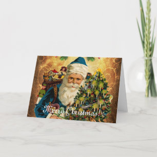 Tarjeta Festiva Navidades de San Nicolás (Santa Claus)