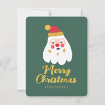 Navidades de Santa joy saludando desde