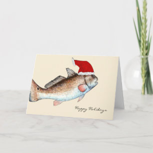 Tarjeta Festiva Navidades de Santa Red