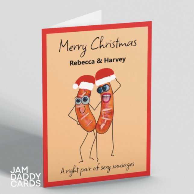 Tarjeta Festiva Navidades de Sexy Sausages (Subido por el creador)