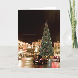 Tarjeta Festiva Navidades de Sorrento