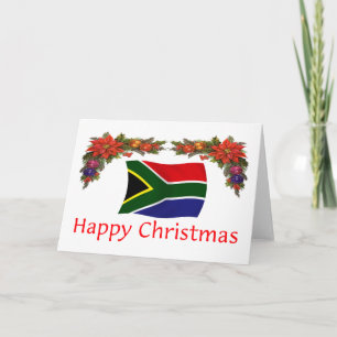 Tarjeta Festiva Navidades de Sudáfrica