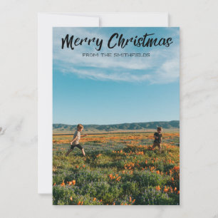 Tarjeta Festiva Navidades de Sunflower Field