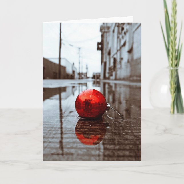 Tarjeta Festiva Navidades de Tacoma del Sur (Anverso)