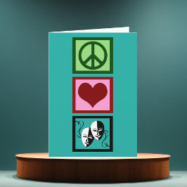 Tarjeta Festiva Navidades de teatro