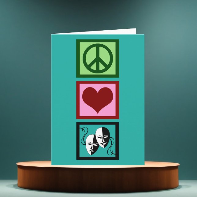 Tarjeta Festiva Navidades de teatro (Subido por el creador)