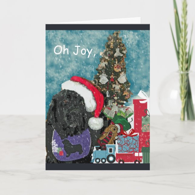 Tarjeta Festiva Navidades de Terranova (Anverso)