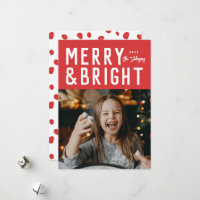 Navidades de tipografía negrita y mora roja y bril