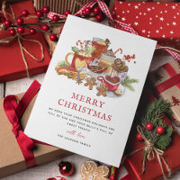 Navidades de tratamientos dulces festivos