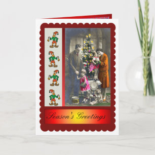 Tarjeta Festiva Navidades de Victoria