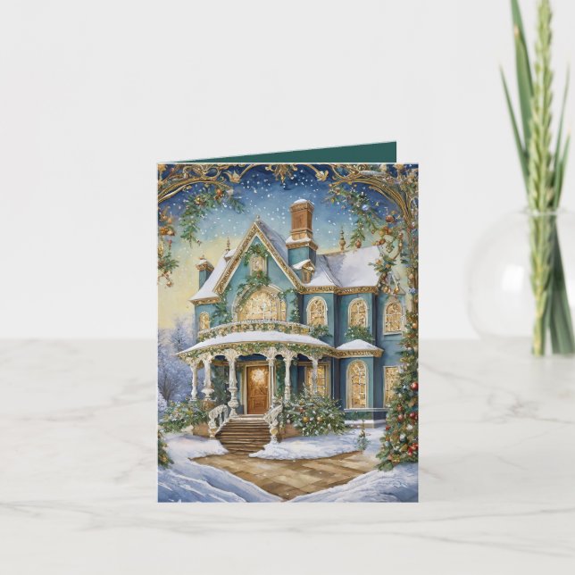 Tarjeta Festiva Navidades de Victoria (Anverso)