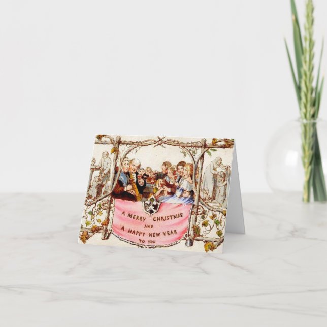 Tarjeta Festiva Navidades de Victoria (Anverso)